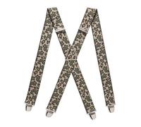 PIERROT Tirantes para Hombre - Clips Extra Fuerte - Sólidos y Artesanales para Hombres Garantía de por vida - Tirantes para Pantalones - Una Talla Para Todos
