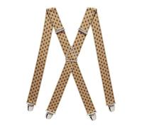 PIERROT Tirantes para Hombre - Clips Extra Fuerte - Sólidos y Artesanales para Hombres Garantía de por vida - Tirantes para Pantalones - Una Talla Para Todos