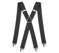 PIERROT Tirantes para Hombre - Clips Extra Fuerte - Tirantes Sólidos y Artesanales para Hombres Garantía de por vida - Tirantes para Pantalones - Una Talla Para Todos