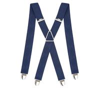 PIERROT Tirantes para Hombre - Clips Extra Fuertes - Tirantes Sólidos y Artesanales - Garantía de por Vida - Para Pantalones - Una Talla Para Todos