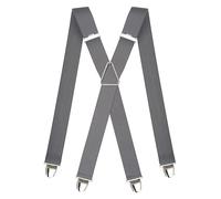 PIERROT Tirantes para Hombre Con Clips Extra Fuertes - Sólidos y Artesanales Con Garantía de por Vida - Una Talla Para Todos