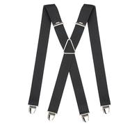 PIERROT Tirantes para Hombre Con Clips Extra Fuertes - Sólidos y Artesanales Con Garantía de por Vida - Una Talla Para Todos