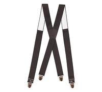 PIERROT Tirantes Premium para Hombre - Elástico Reforzado, Acabados de cuero y Clips Extra Fuerte - Garantía de por vida - Tirantes para Pantalones - Una Talla Para Todos