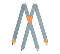 PIERROT Tirantes Premium para Hombre - Elástico Reforzado, Acabados de cuero y Clips Extra Fuerte - Garantía de por vida - Tirantes para Pantalones - Una Talla Para Todos