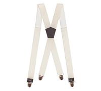 PIERROT Tirantes Premium para Hombre - Elástico Reforzado, Acabados de cuero y Clips Extra Fuerte - Garantía de por vida - Tirantes para Pantalones - Una Talla Para Todos