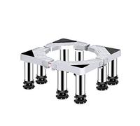 Pies Ajustables de los Muebles del Acero Inoxidable para los refrigeradores y Las lavadoras 40-65cm de Altura con 8 pies de reducción de Ruido Anti-rasguños Soporte de Base Resistente.