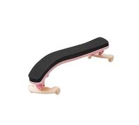 Pies ajustables, resto de hombro para violín, piezas y accesorios acolchados de plástico EVA para violín, almohadillas universales accesorios violín (Color : Pink)