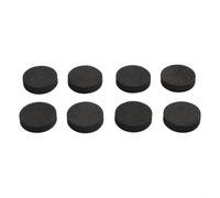 Pies de aislamiento de altavoces, paquete de 50 almohadillas antideslizantes de EVA para tocadiscos, amplificadores y altavoces (20 x 5 mm)