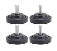 Pies de Goma de Goma M10 Muebles de Rosca Pegas de Almohadilla para la Silla de Mesa Diámetro de 58 mm