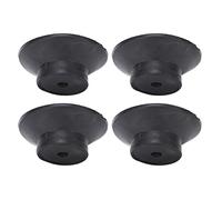 Pies de Goma del Compresor de Aire, 4 Piezas Fácil de Instalar Y Desmontar Compresor de Aire de Goma Cojín de Goma Resistente a la Compresión Fuerte para Compresores de Aire Portátiles