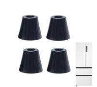 Pies de Goma Redondos,Parachoques de pies de Goma Redondos Sin Tornillos | 4 puntas de goma para patas atornilladas para sillas, mesas, sofás, patas de muebles, taburetes, banc ø30x20x25mm