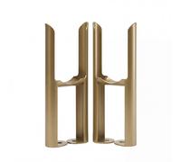 Pies de Montaje a Suelo Para Radiadores Tradicionales de 2 Columnas Regent - Bronce Metalizado