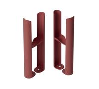 Pies de Montaje a Suelo Para Radiadores Tradicionales de 2 Columnas Regent - Color Rojo (Booth Red)