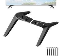 Pies de pie de pie de TV para patas de TV LG para 70UJ6570 70UK6550PUA 70UK6500PLB 70UM6970 75UJ6500 75UJ657AUB patas de soporte de TV de repuesto para LG Table Top TV Base Pedestal pies con tornillos