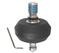 Pies de trípode de doble uso de rosca de 3/8 para cámara réflex digital, monopié, almohadilla antideslizante con llave para transmisión en vivo, almohadilla de trípode desmontable