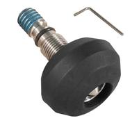 Pies de trípode portátiles de 3/8 pulgadas, base antideslizante para monopié de fotografía y trípodes de transmisión en vivo, incluye almohadilla de trípode extraíble con llave inglesa