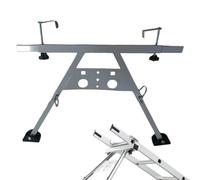Pies estabilizadores de escalera para trabajos en techos, reparaciones de pared y proyectos de bricolaje. Altura ajustable de 55,88 a 75,88 cm. Construcción de acero resistente que soporta hasta 177,7