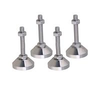 Pies Fijos Ajustables De Alta Resistencia De Acero Inoxidable, 40mm De Diámetro, M8x50mm, Muebles De Máquina, for Herramientas De Gabinete, 4 Uds. Pierna De Apoyo