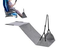 Pies Hamaca Viaje En Avión - 1 Pc Correa Ajustable Soporte Ergonómico Acolchado Comodidad | Reposapiés, Cabestrillo Portátil Para Patas De Escritorio, Sueño En Vuelos De Larga Distancia Con Niños, Via