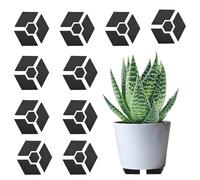 Pies Maceteros Pack 10 Piezas Soportes Hexagonales De Alta Resistencia | Elevadores para Macetas Exteriores Para Hogar Oficina Jardín Patio Césped Terraza Invernadero Vivero