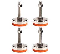 Pies niveladores, Pies niveladores, 4 pies ajustables de alta resistencia, muebles con rosca M16 for gabinete banco trabajo máquina, capacidad carga 200 kg(D80xM16x150)