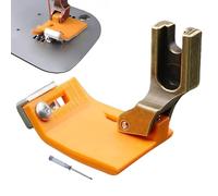 Pies para Máquina de Coser - Pie de Prensatelas para Dobladillos Ajustable | Accesorios para Máquina de Coser, Herramienta Guía para la Tela en Aplicaciones de Hogar, Overlock y Rizado