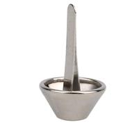 Pies Stud Flat Mushroom Spike Spike Remache Durable Hierro Cuero Accesorios para manualidades Cabezas de clavos protectoras decorativas para bolsos Carteras Mochilas Plata Blanco