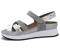 PieSanto - 250424 Sandalia Plantilla Extraíble Piel Blanco para: Mujer talla: 38