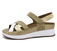 PieSanto - 250424 Sandalia Plantilla Extraíble Piel Blanco para: Mujer talla: 40