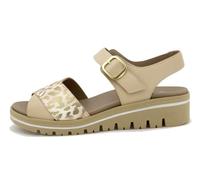 PieSanto - 250778 Sandalia Plantilla Extraíble Piel Nude para: Mujer talla: 39