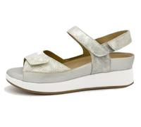 PieSanto - 260422 Sandalia Plantilla Extraíble Serpiente Humo para: Mujer talla: 35