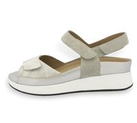 PieSanto - 260422 Sandalia Plantilla Extraíble Serpiente Humo para: Mujer talla: 41