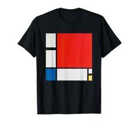 Piet Mondrian Composition with Red, Blue and Yellow Camiseta