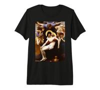 Pieta de Bouguereau x Jesucristo Crucificado x Madre María Camiseta Premium
