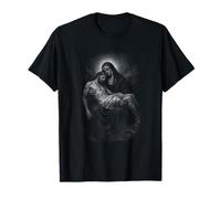 Pieta María Sosteniendo Jesucristo Cuerpo para Hombres Mujeres Camiseta