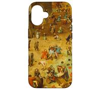 Pieter Bruegel der Ältere Juegos Infantiles #2 Carcasa para iPhone 16