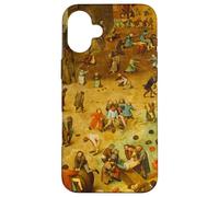 Pieter Bruegel der Ältere Juegos Infantiles #2 Carcasa para iPhone 16 Plus