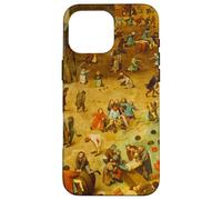 Pieter Bruegel der Ältere Juegos Infantiles #2 Carcasa para iPhone 16 Pro Max