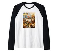 Pieter Bruegel el Viejo - La caída de los ángeles Camiseta Manga Raglan
