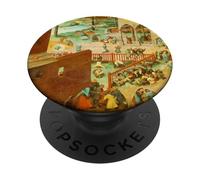 Pieter Bruegel The Elder - Juegos Infantiles - para Artistas PopSockets PopGrip Adhesivo