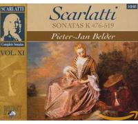 SCARLATTI: Sonatas Vol. XI (K 476-519) [CD de audio] Pieter-Jan Belder (Harpsichord) and Domenico Scarlatti