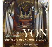 Pietro Alessandro Yon – Complete Organ Music, Vol. 1 – CD – Importación USA