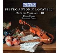 Pietro Antonio Locatelli – L'Arte Del Violino, Op. I – CD – Tactus