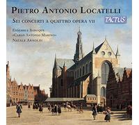 Pietro Antonio Locatelli : Six concertos, op. 7. Arnoldi.