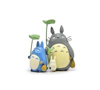 Pieza 3 Conjunto de dibujos animados Estatua de Mi Vecino Totoro Exquisito Micro Paisaje