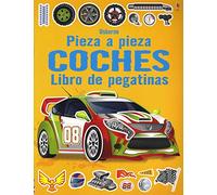 Pieza A Pieza Coches. Libro De Pegatinas
