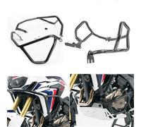 Pieza barra de protección Barra De Protección Para Motocicleta Barras Choque Superiores E Inferiores Protector Parachoques Del Motor Para CRF1000L Para Africa Twin 2016-2019 2017 2018