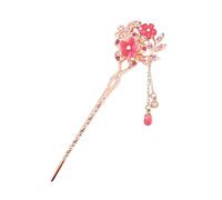 Pieza De Aguja De Cabello De Floración Rosa, Accesorios Retro Para El Cabello, Accesorios Para El Cabello De Drenestona, Accesorios Para El Cabello Para Mujeres Para Mujeres