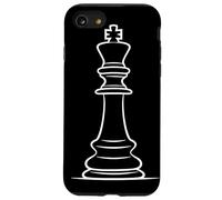 Pieza de ajedrez Dibujo unifilar Carcasa para iPhone SE (2020) / 7 / 8