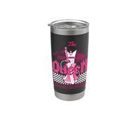 Pieza de ajedrez La Reina Divertido Disfraz de Halloween a juego Vaso térmico de acero inoxidable de doble pared